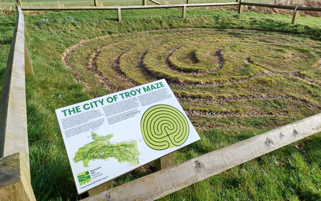 The City of Troy Maze