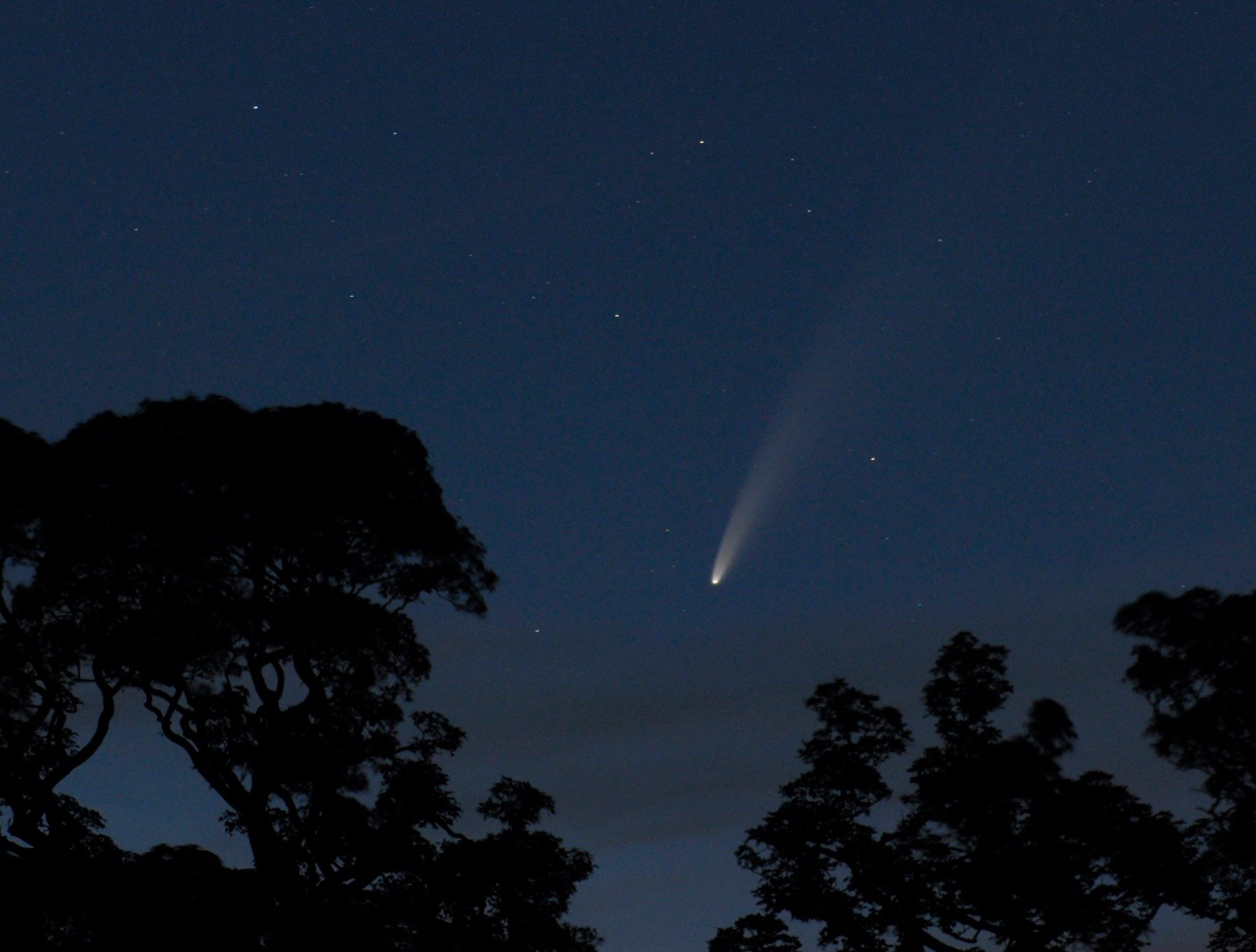 Comet Neowise over North Yorkshire Richard Darn