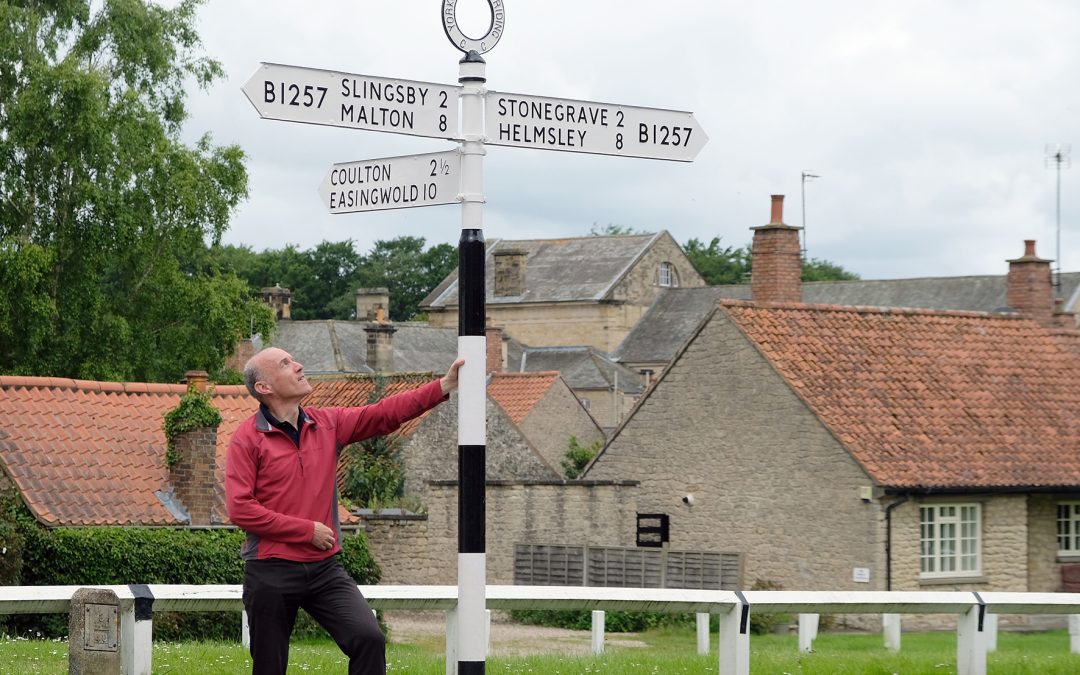 New lease of life for the traditional signs of the Howardian Hills
