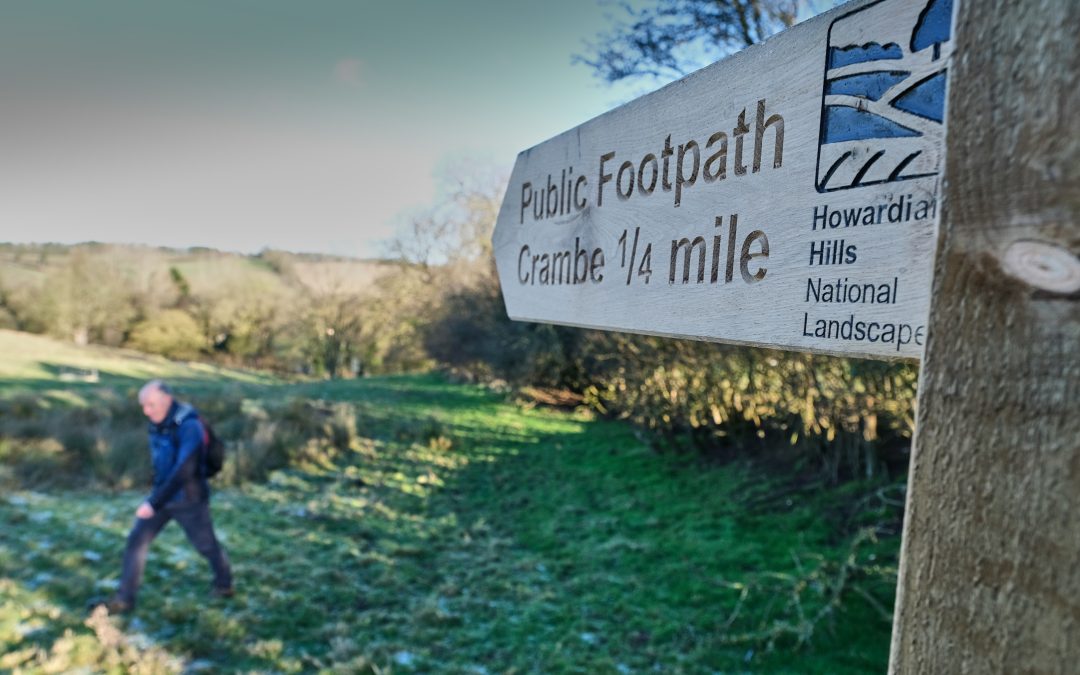 Signage upgrade for public rights of way